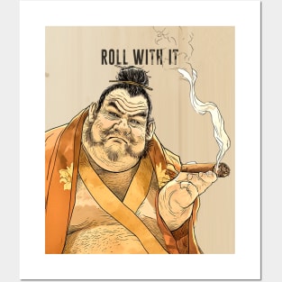 Puff Sumo: Roll With It and Chill Posters and Art